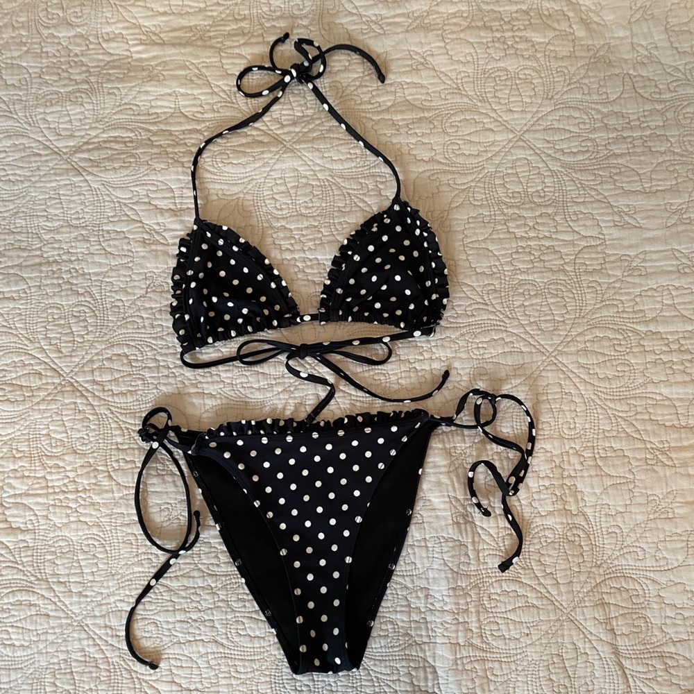Polka dot bikini